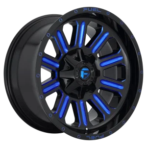 Fuel – D646 HARDLINE – Black – 20″x12″ -44mm – All weather Wheels – D64620201747